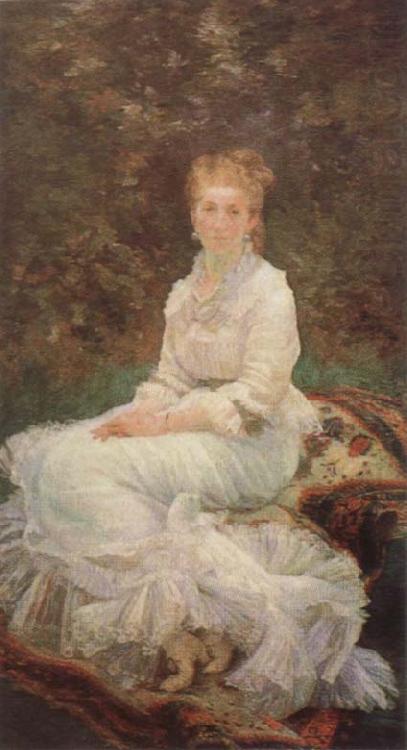 Marie Bracquemond The Lady in White china oil painting image